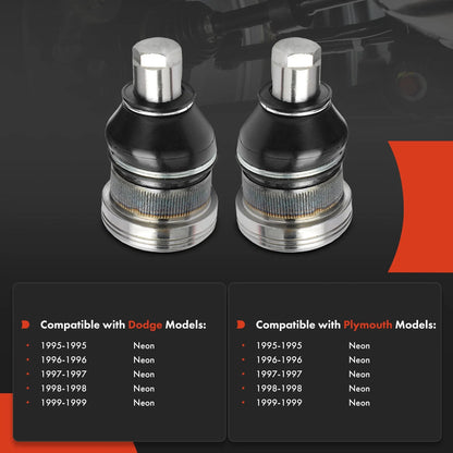 2X Front Lower Ball Joints for Dodge Plymouth Neon (1995–1999)