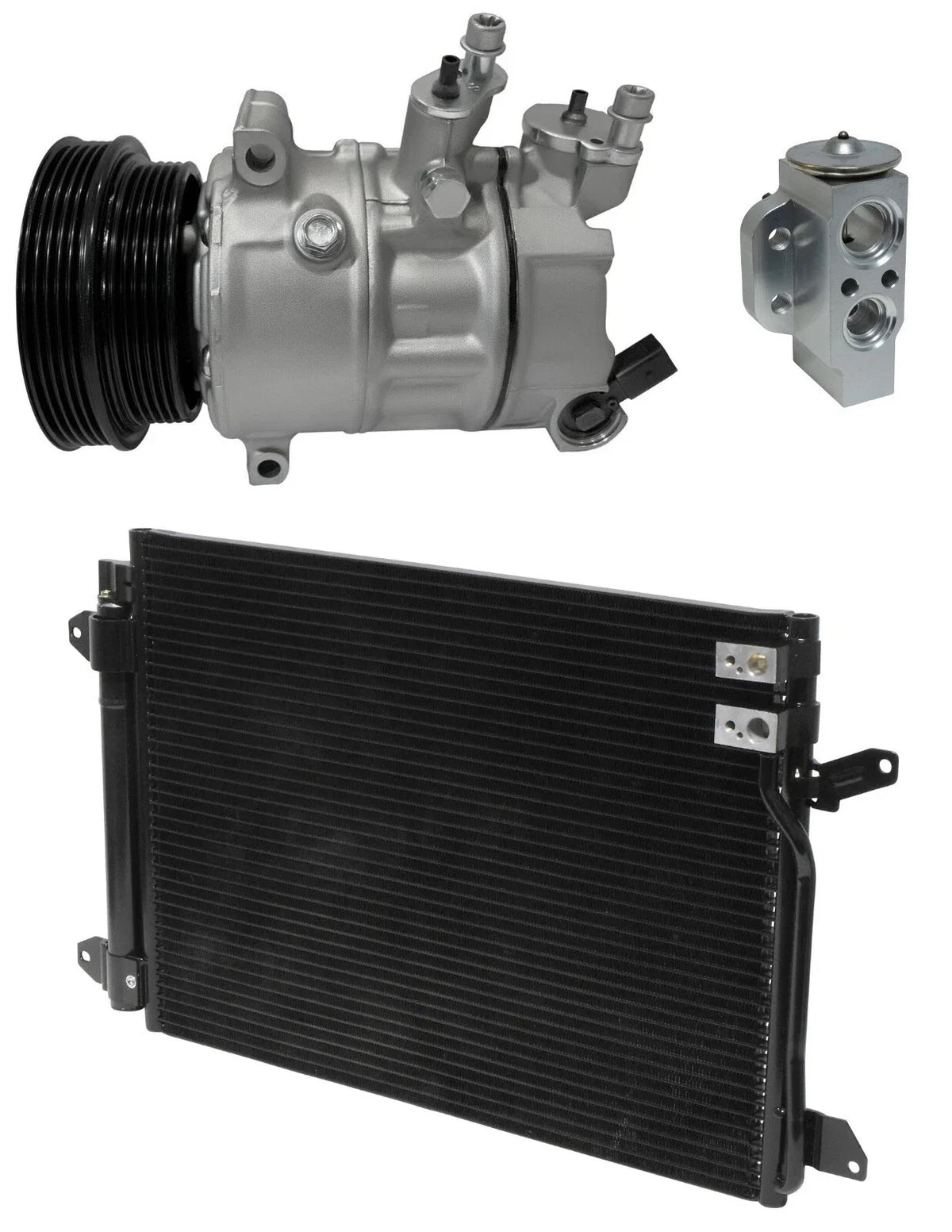 A/C Compressor Kit With Condenser for Volkswagen Beetle 2.5L (2013–2013)
