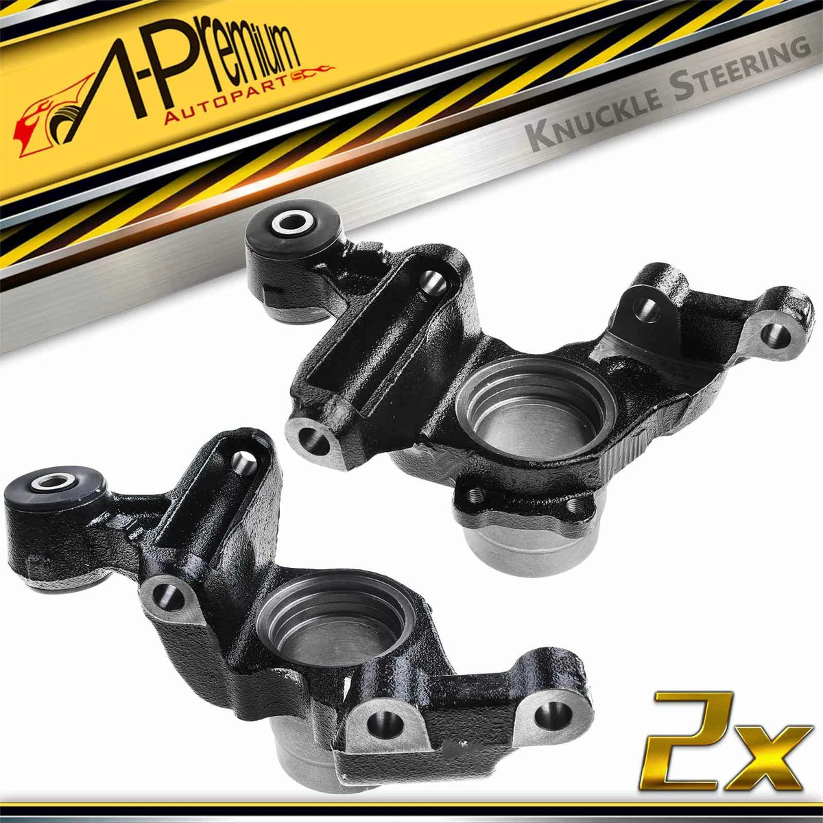 2X Rear Steering Knuckle for Subaru Forester (2001–2007) 28419FE011, 28419FE001