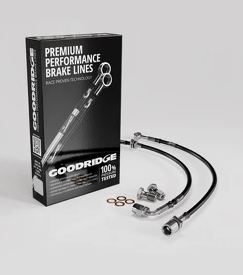 Goodridge Stainless Steel Front Brake Lines for BMW 325i (1992–1995) 31003F