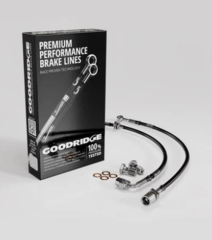 Goodridge Stainless Steel Front Brake Lines for BMW 325i (1992–1995) 31003F