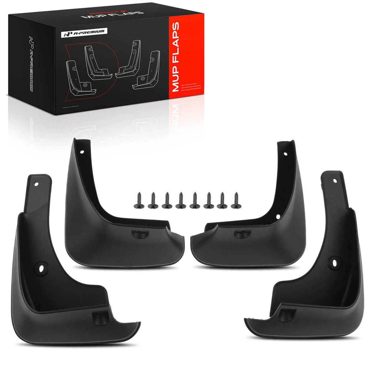 Set of 4 Mud Flaps Splash Guards for Toyota Camry (2002–2006)
