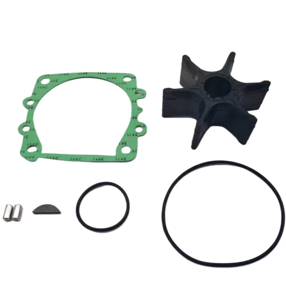 Water Pump Impeller Repair Kit for Yamaha Outboard Engine (6E5-44352-01, 18-3071)
