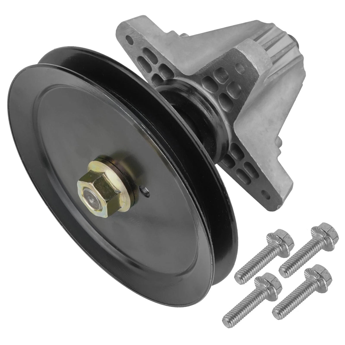 Spindle Assembly with Pulley Bolt for MTD M 200-46 Z530 ZT-S46 (46") SD127A1003