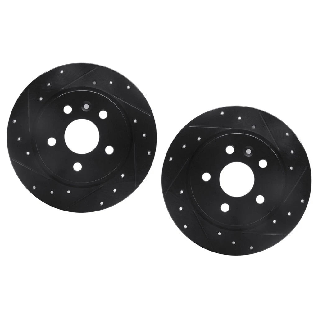 Rotor Set for Chevy Trax (2013–2022) | Drilled and Slotted | ALX-PAU-DF-8002-45017-CLA5