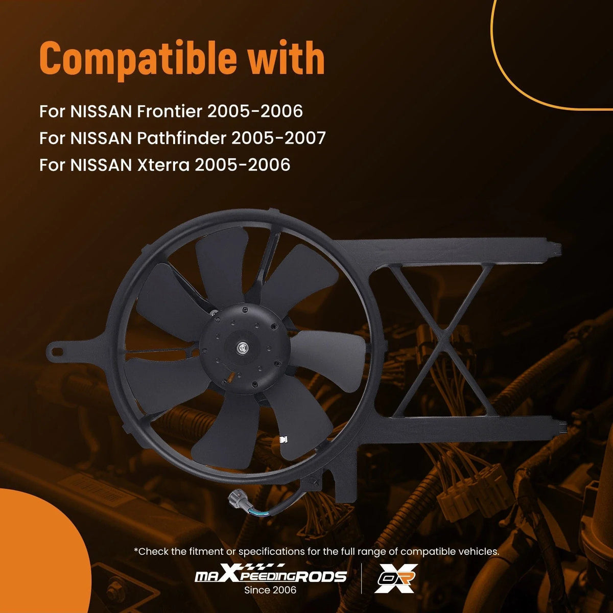 A/C Radiator Cooling Fan for Nissan Pathfinder/Xterra (2005–2007) 9608230 NI3020100