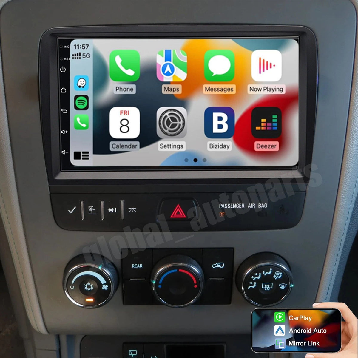 Car Radio Stereo for Chevrolet Traverse (2013–2017) Apple Carplay Android Auto