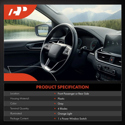 Power Window Switch for Mercedes-Benz C300 C350e (2015–2019)