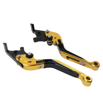 Gold CNC Folding Extendable Brake Clutch Levers for BMW S1000XR (2015–2021)