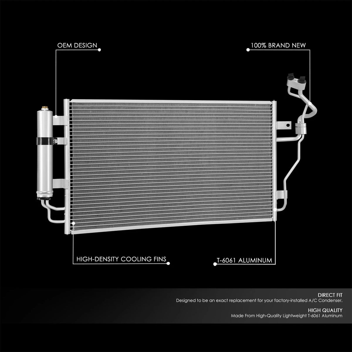 A/C Condenser for Nissan Leaf (2013–2022) NI3030174