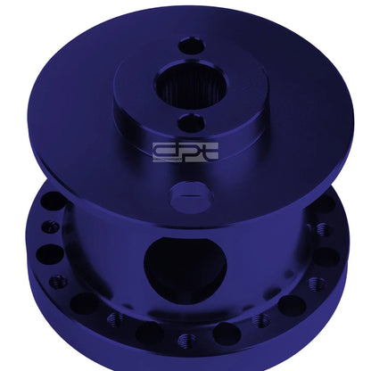 Blue Aluminum 6-Hole Steering Wheel Hub Adaptor for Mazda Miata/RX-7/RX-8/626