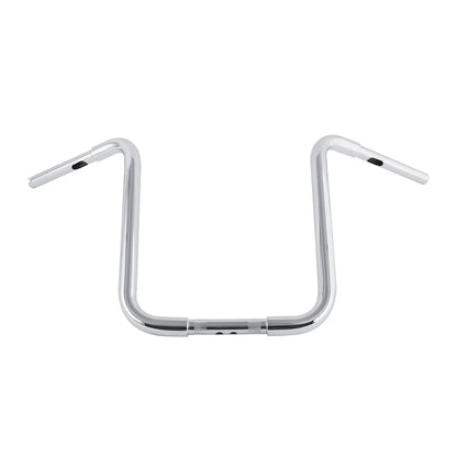 Iron 18" Rise 1-1/4" Ape Hanger Handlebar for Harley FLST Sportster
