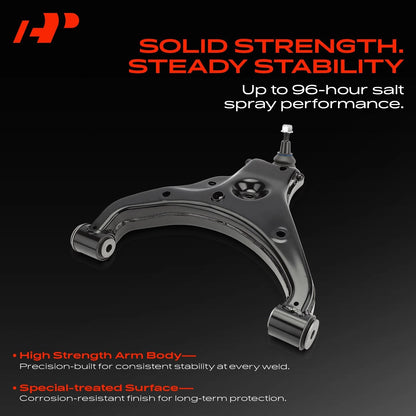 Front Left Lower Control Arm with Ball Joint for Ford Ranger (KB3Z3079A, CB86253PR, CMS401271)
