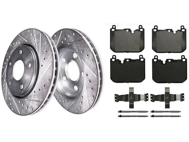 Brake Pad and Rotor Kit for Mini Cooper Countryman (2010–2016) 36578TVWG