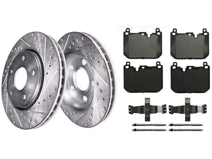 Brake Pad and Rotor Kit for Mini Cooper Countryman (2010–2016) 36578TVWG