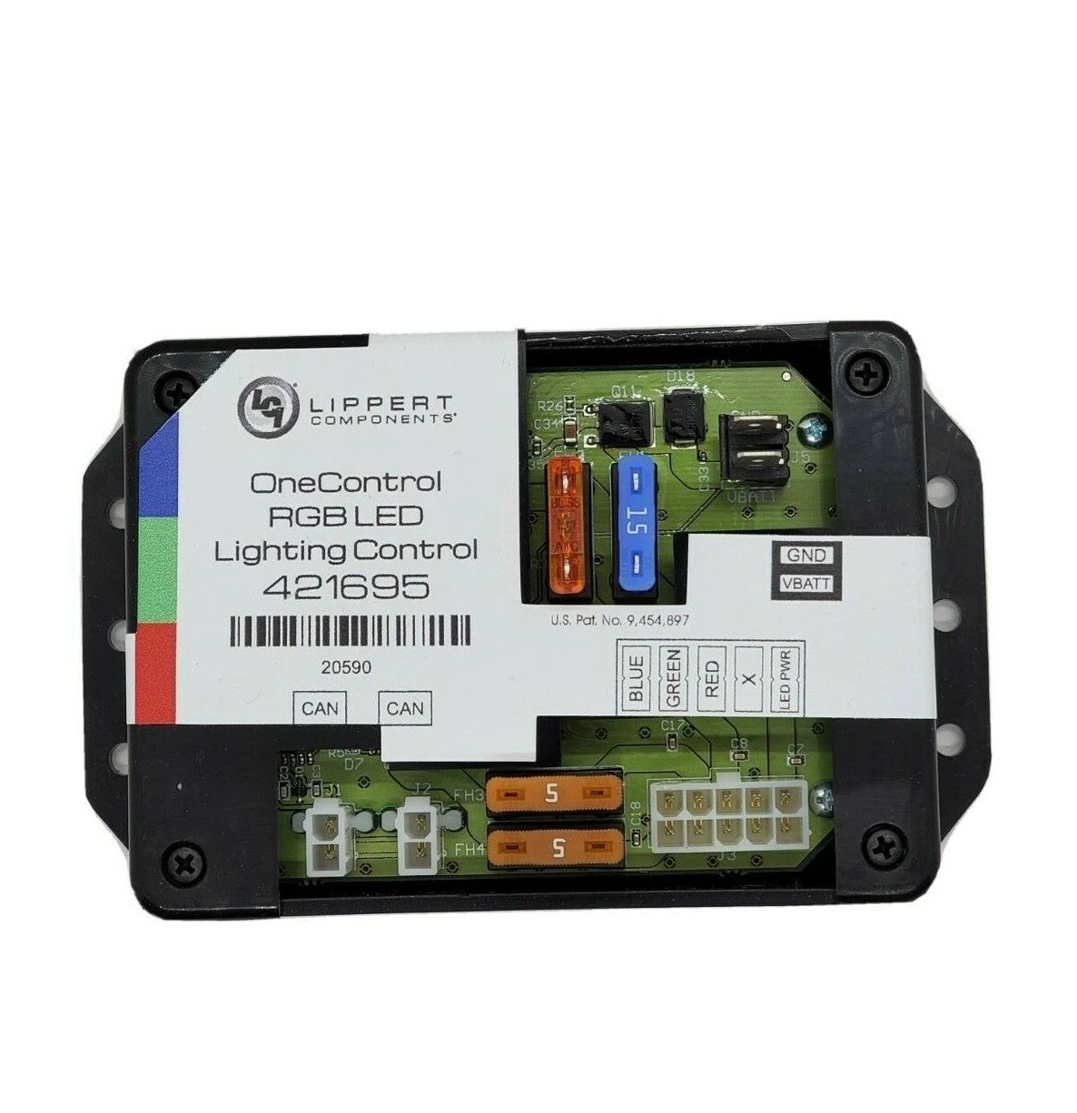 2X Lippert 421695 OneControl RGB LED Lighting Control with Wiring Harness