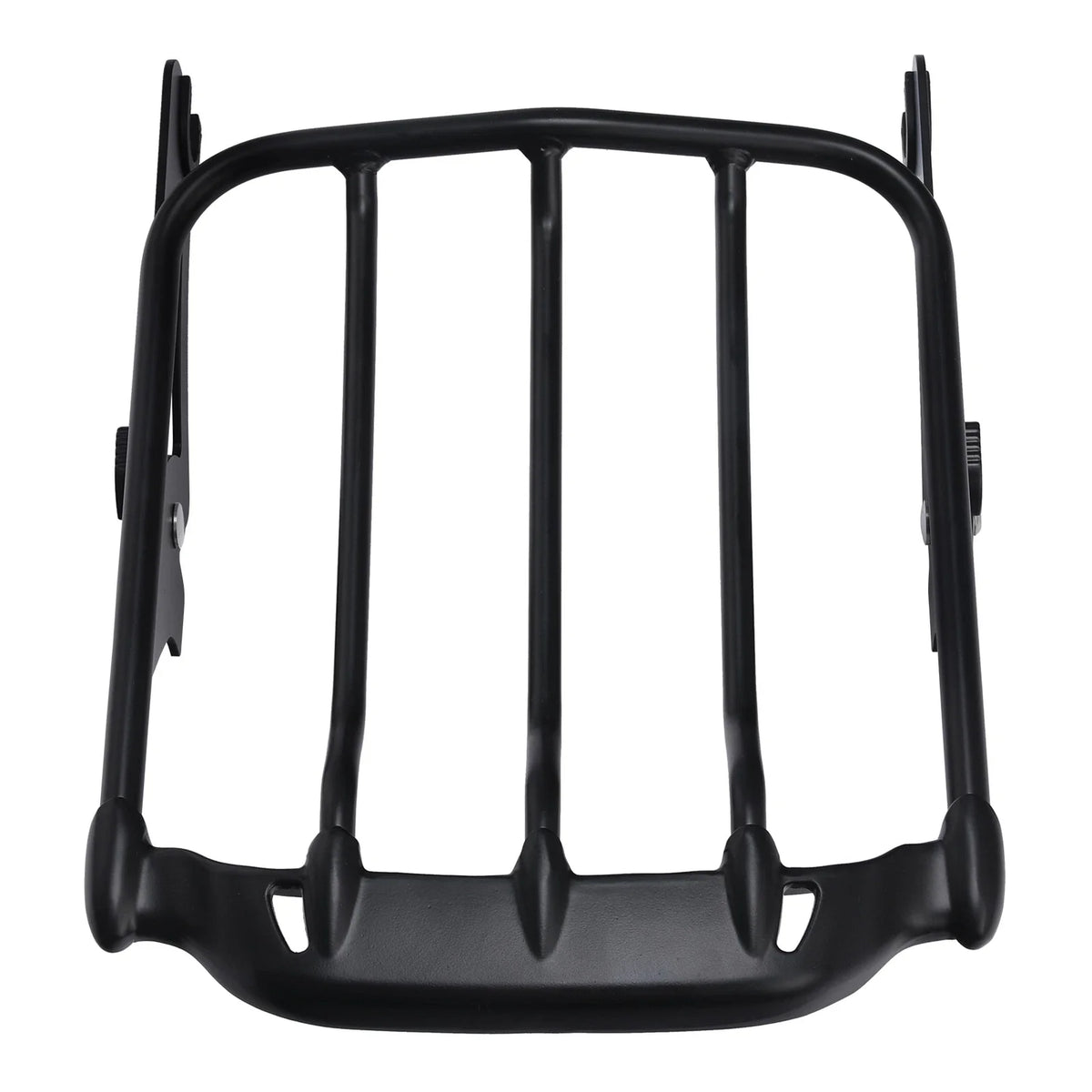 Black Two Up Luggage Rack for Harley Touring Street Glide (2009–2022)