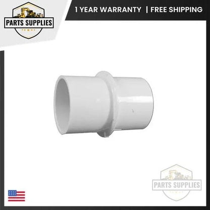 Waterway Check Valve 2" Slip Flapper 2.5-8lbs White
