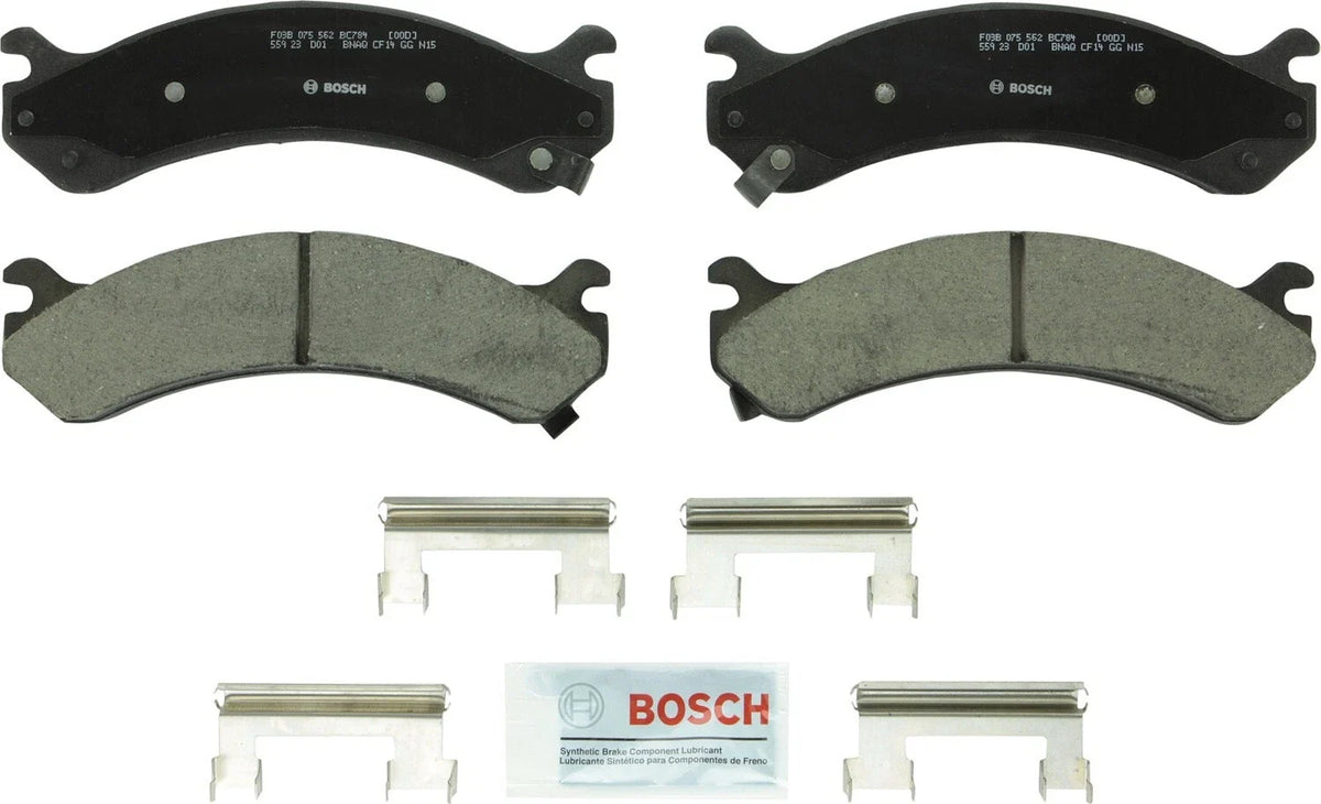 Front Brake Kit 305mm Drilled Rotors & Bosch Ceramic Pads for Silverado Sierra 1500 (2007–2013)