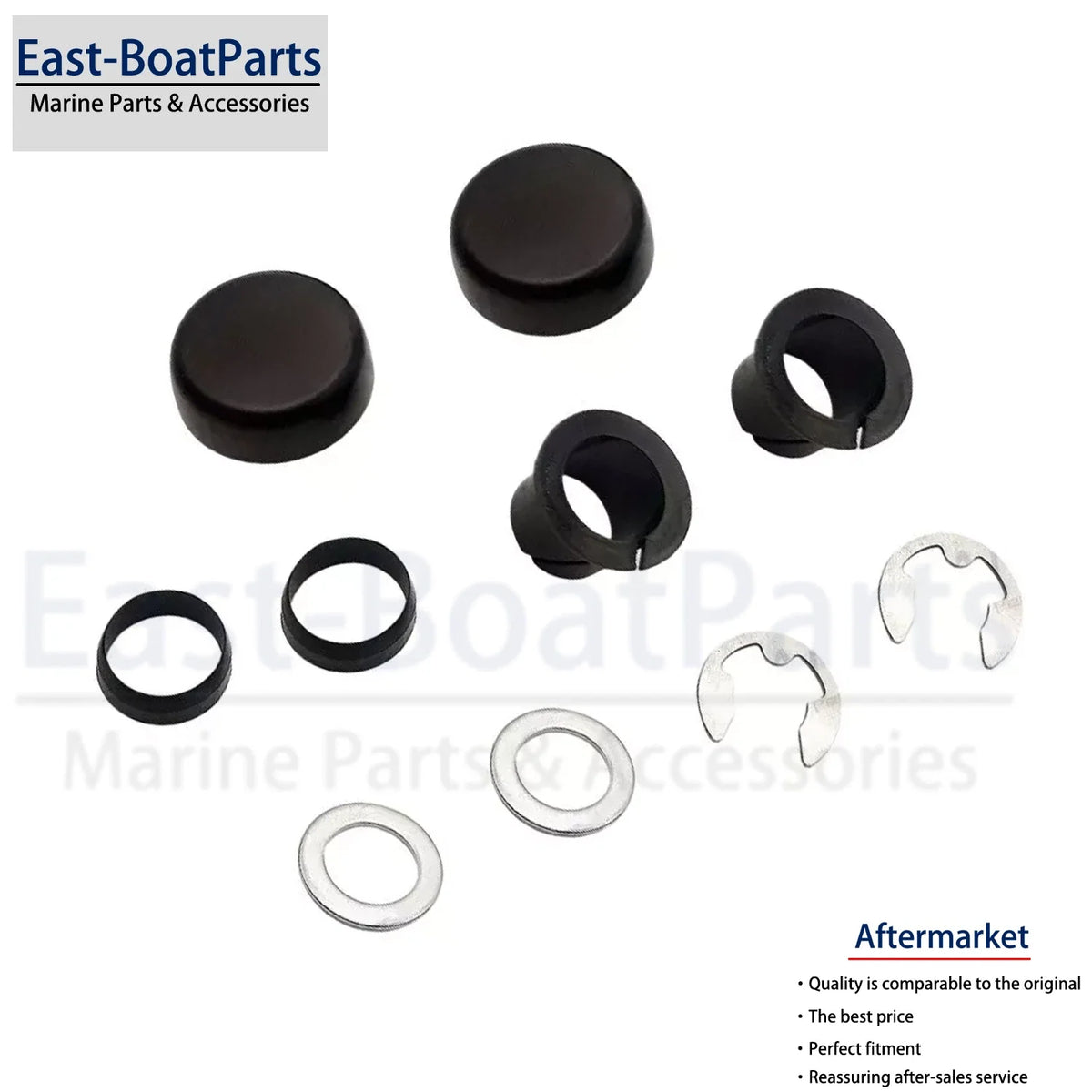 Trim Cylinders Hardware Kit with Pivot Pin Cap for Volvo Penta (3857522)