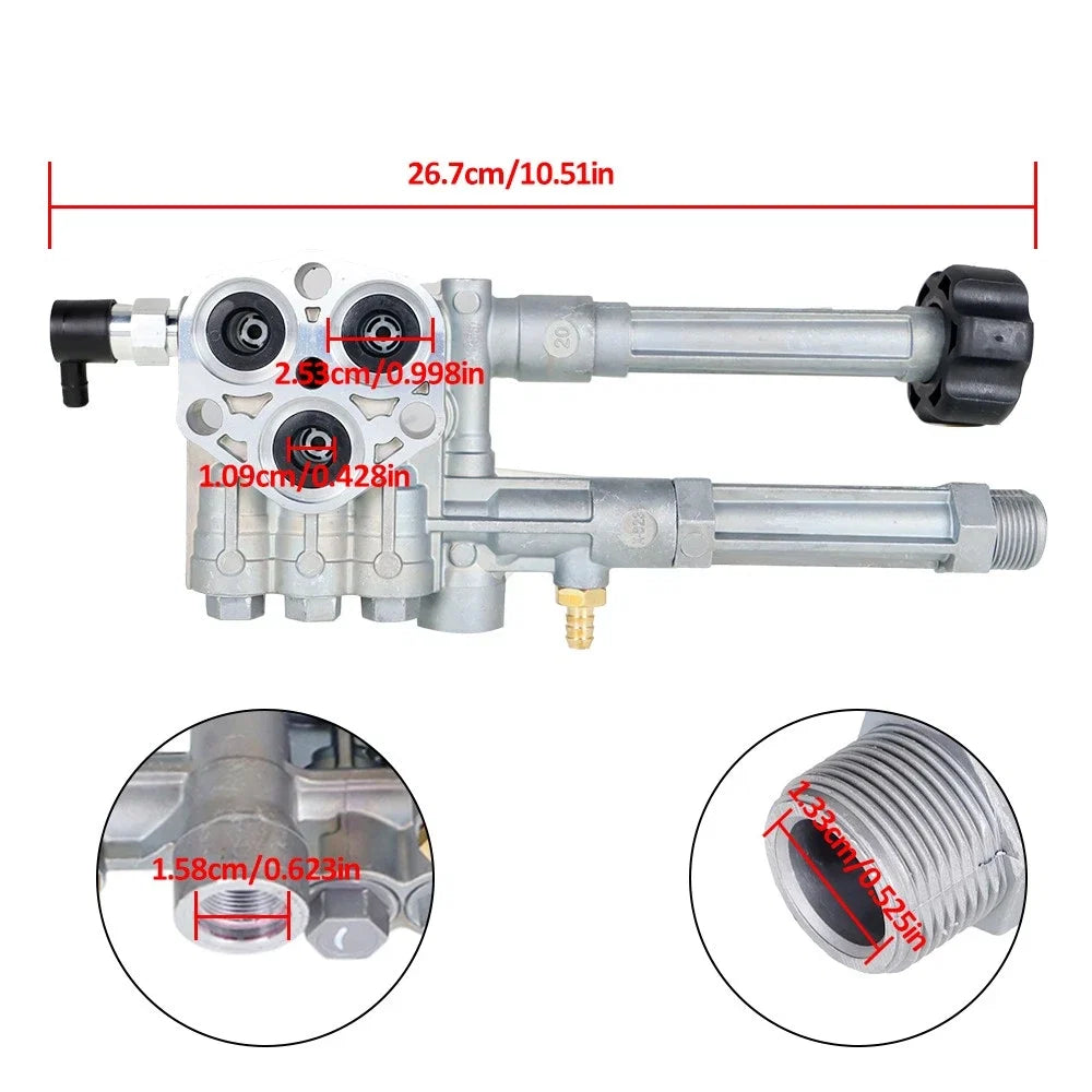 Replacement AR Pump for Pressure Washer SRMW AR42940 RMW2G20 RMW2.2G24