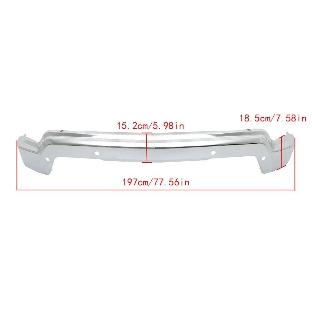 Front Bumper with Sensor Hole for Chevrolet Silverado 1500 (2022–2023)