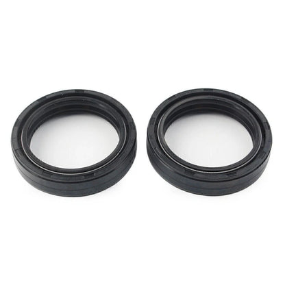 2X Front Fork Damper Shock Absorber Oil Seals for Cycle (41X52.2-11MM)
