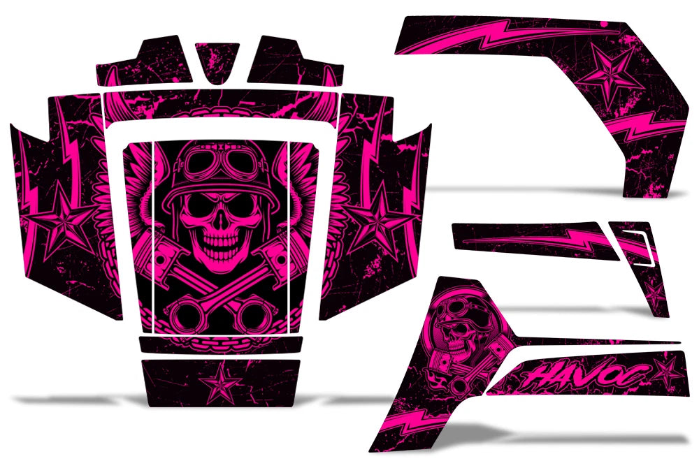 Graphics Kit Decals Stickers for Polaris RZR 800 S (2006–2010)
