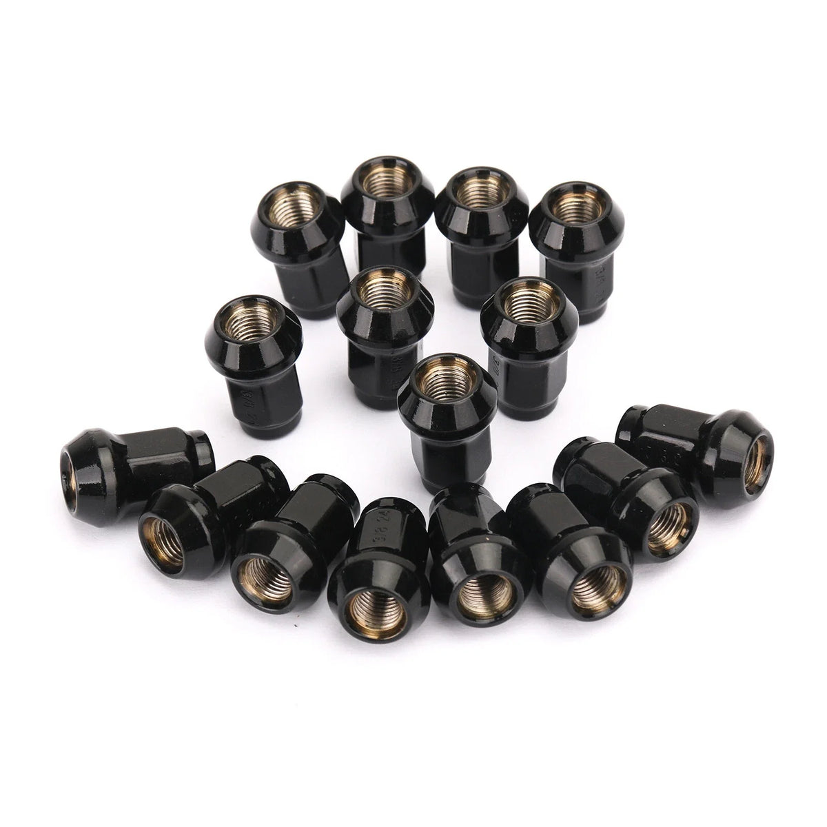 16pcs 3/8"-24 Tapered Lug Nuts for Polaris Ranger RZR 570 800 XP900