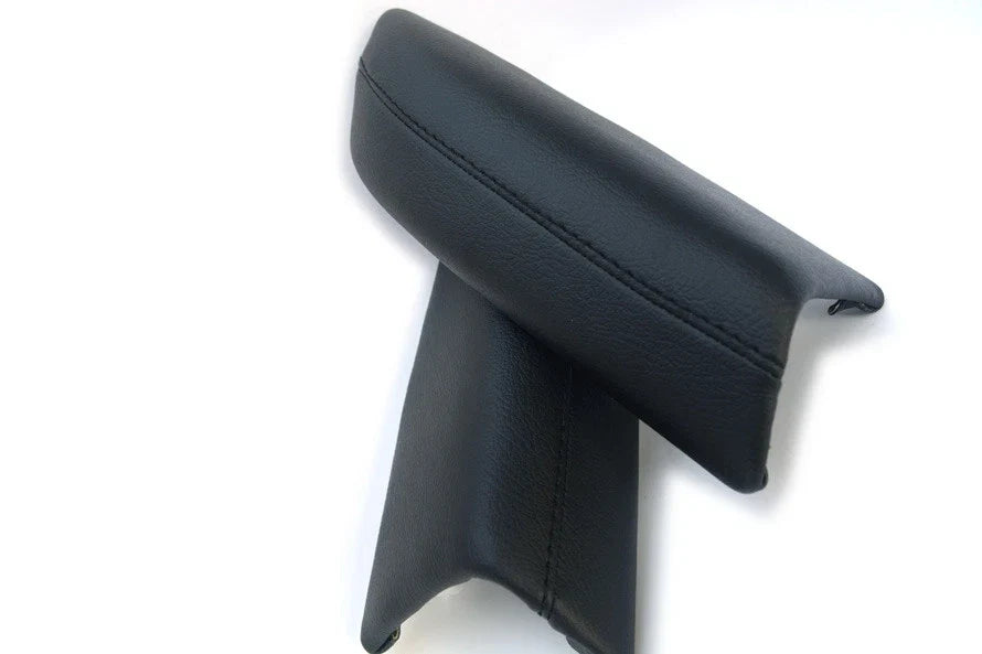 Door Armrest Panel Cover for Acura TLX (2015–2020) Black PVC Leather