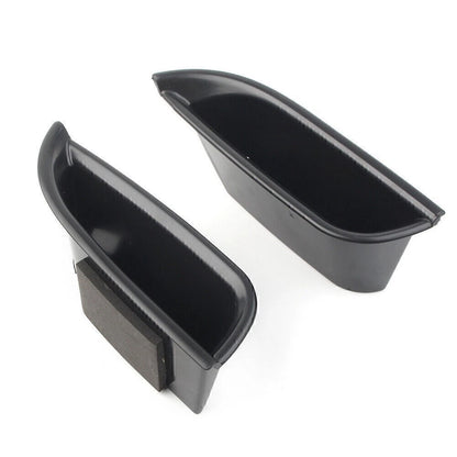 2Pcs Front Door Handle Storage Box Tray for Cadillac ATS (2015–2018)