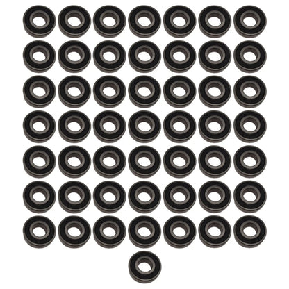 50 Pieces - Radial Double Sealed Ball Bearings 6203 2RS C3 EMQ (17x40x12)