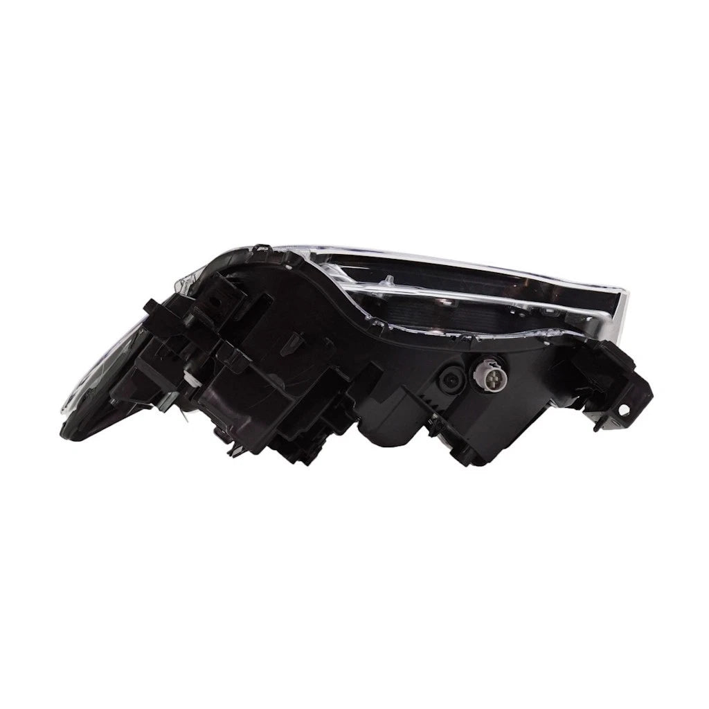 Passenger Side Headlight for Mazda CX-5 (2017–2021) | KLX-KSI-6360367-CL360A50, MA2503151, LED Clear Lens Black/Chrome