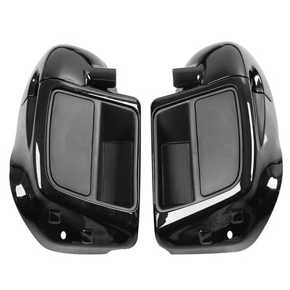 Lower Vented Fairings for Harley Electra Glide 2015–2024, Vivid Black