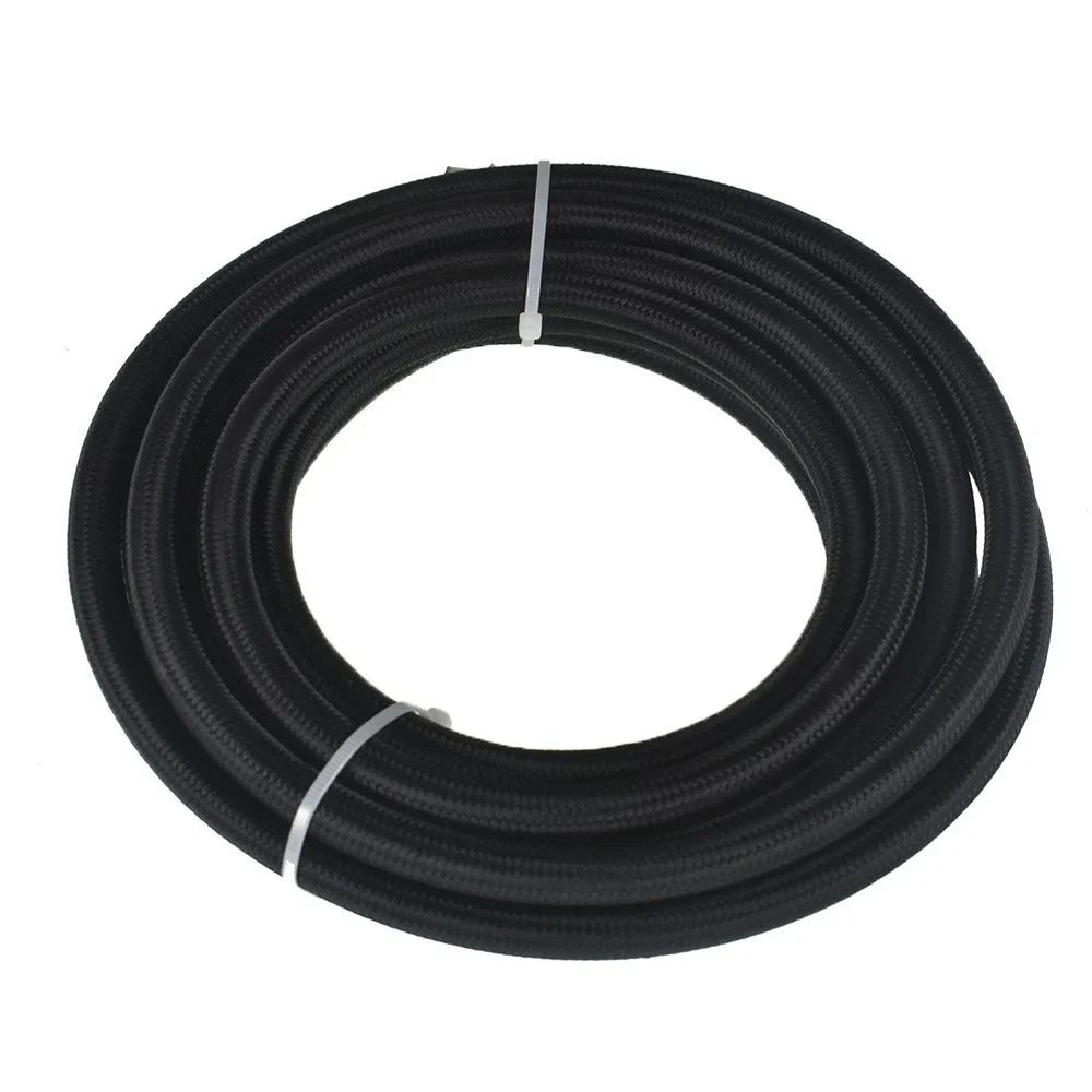 8AN Braided Oil Fuel Hose Line for Universal Applications (20 Feet)