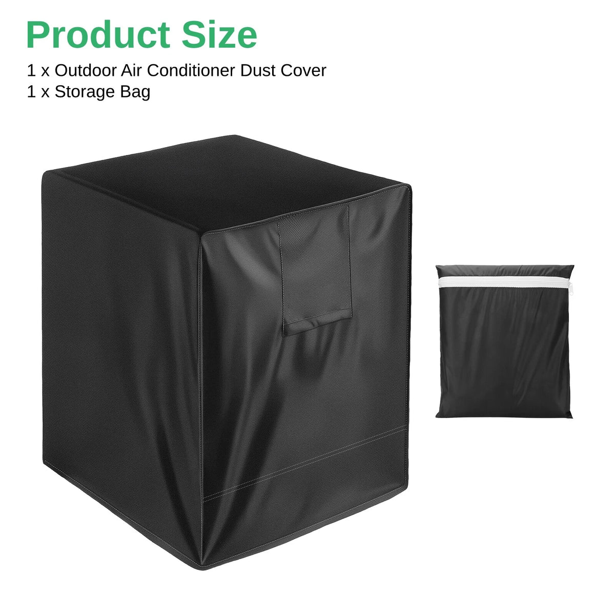 Air Conditioner Dust Snow Cover Protector for A/C Outdoor