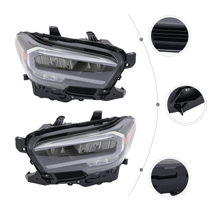 LED Headlights for Toyota Tacoma (2020–2023) TO2502291, 8111004290