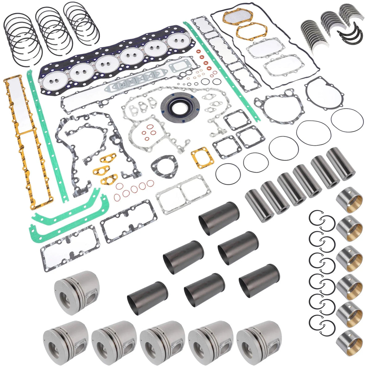 Overhaul Rebuild Kit ME072065 for Kobelco 330LK SK320-6 (6D16, 6D16T)