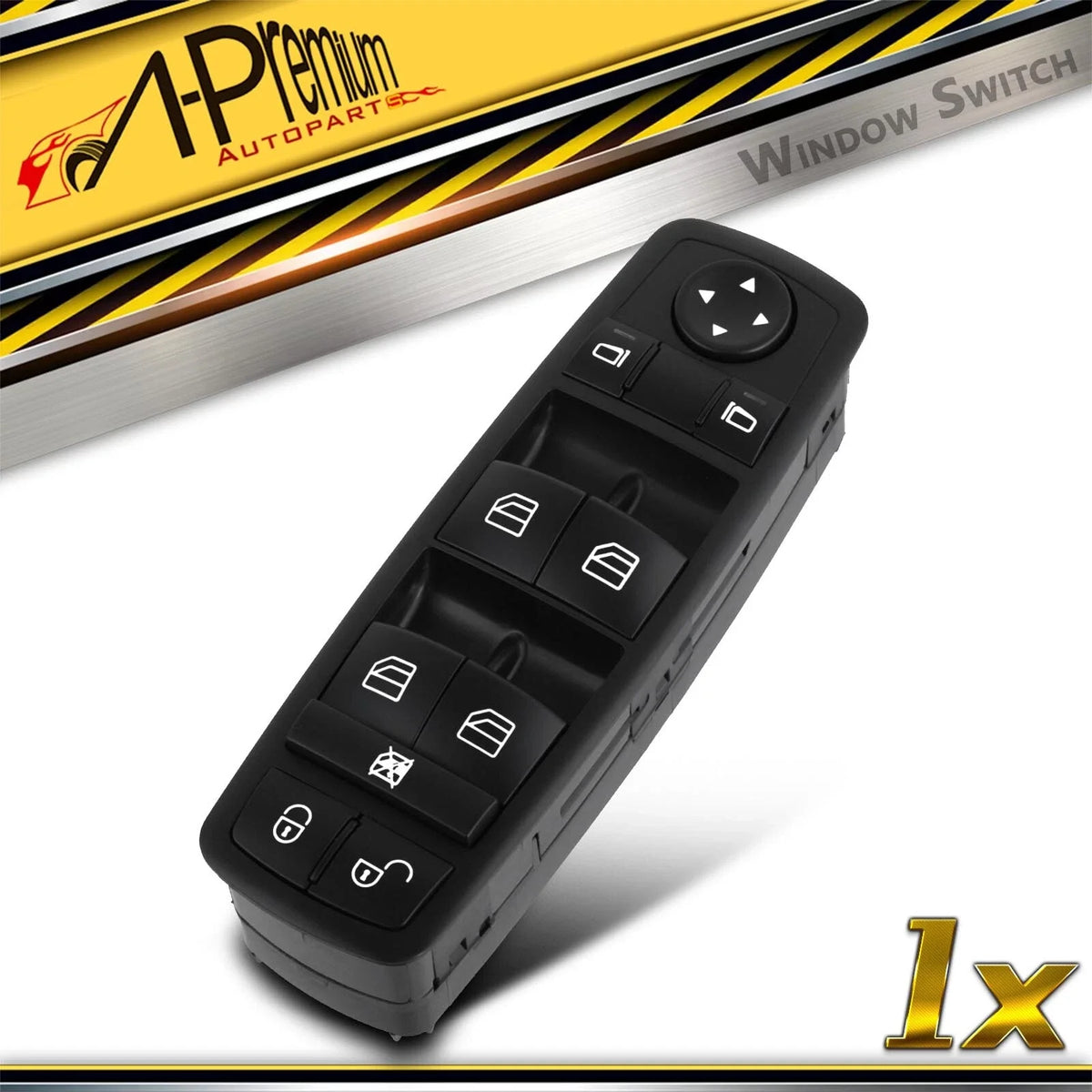 Front Left Power Window Switch for Mercedes-Benz A160 A190 (2004–2005)