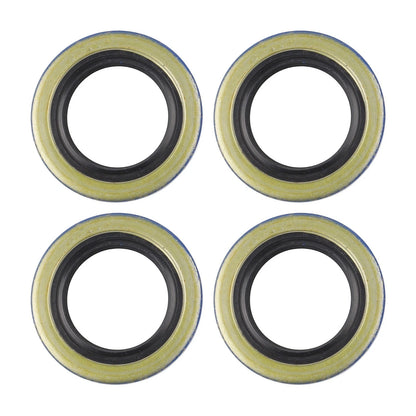 Set of 4 Trailer Axle Double Lip Seals 34823 12192TB