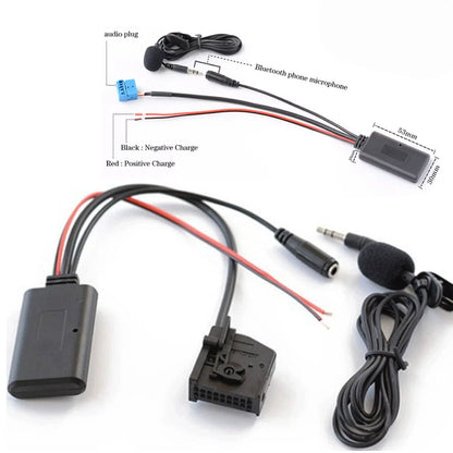 Bluetooth 5.0 Car Audio Adapter for Benz Comand 2.0 W203 W209 W211 (2000–2009)
