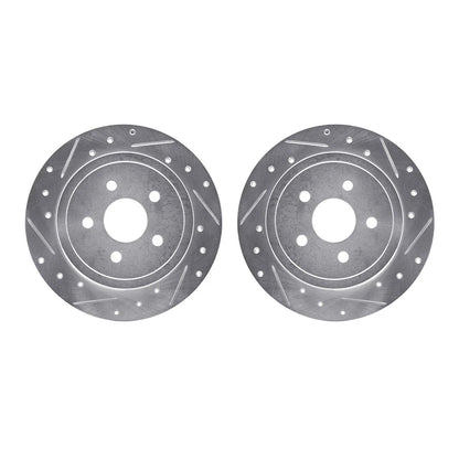2X Brake Discs Rear for Chrysler LeBaron Plymouth (1989–1995) WGPN1-39023