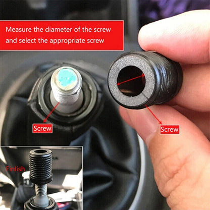 Round Ball Shift Knob Universal Shifter Manual JDM Aluminum MT Gear