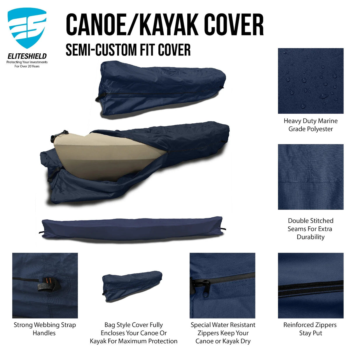 Kayak Storage Cover Bag for Wilderness Systems Tsunami 125