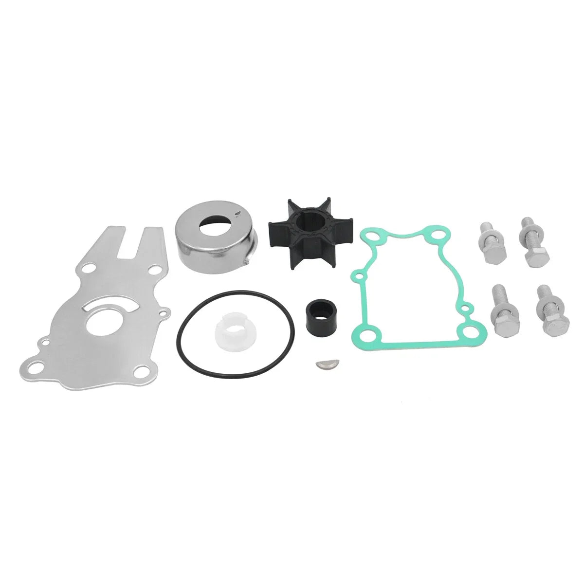 Water Pump Impeller Repair Kit for Yamaha Outboard (63D-W0078-01-00)