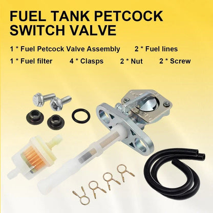 Fuel Petcock Valve for Honda CRF50F CRF70F CRF80F CRF100F CRF150F CRF230F (2004–2023)
