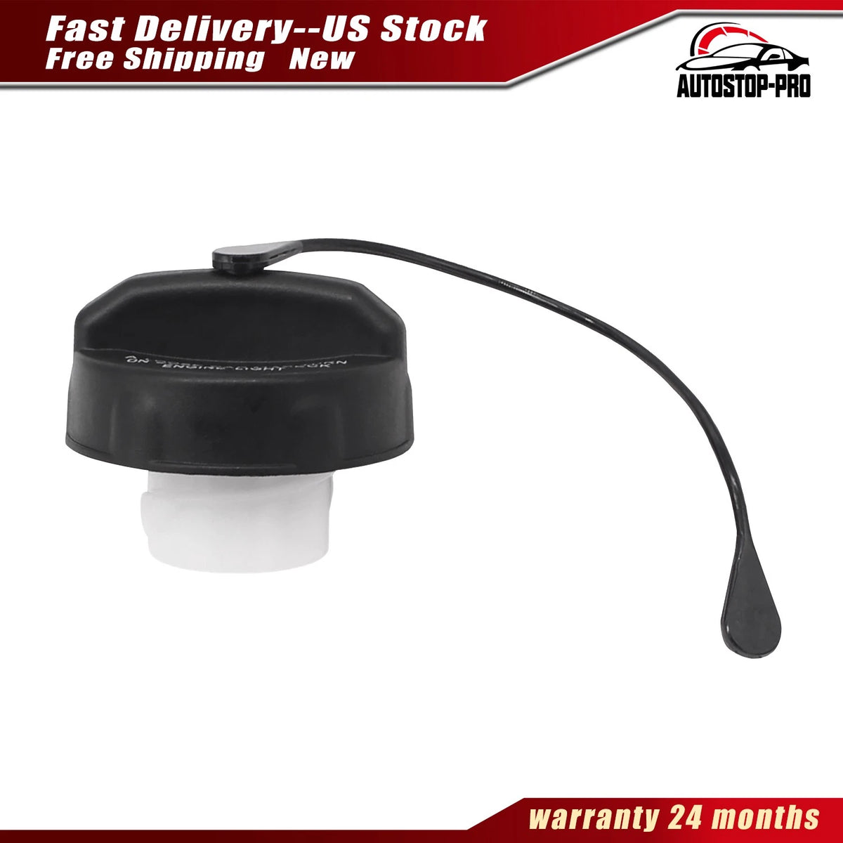 Fuel Filter Cap for Jeep Gladiator (2020–2023) 68484447AA, 68484447AB
