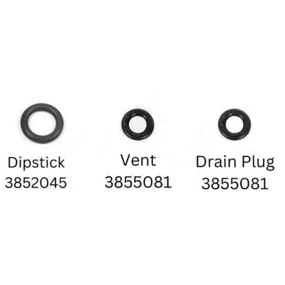 Duoprop Gearlube Orings for Volvo Penta