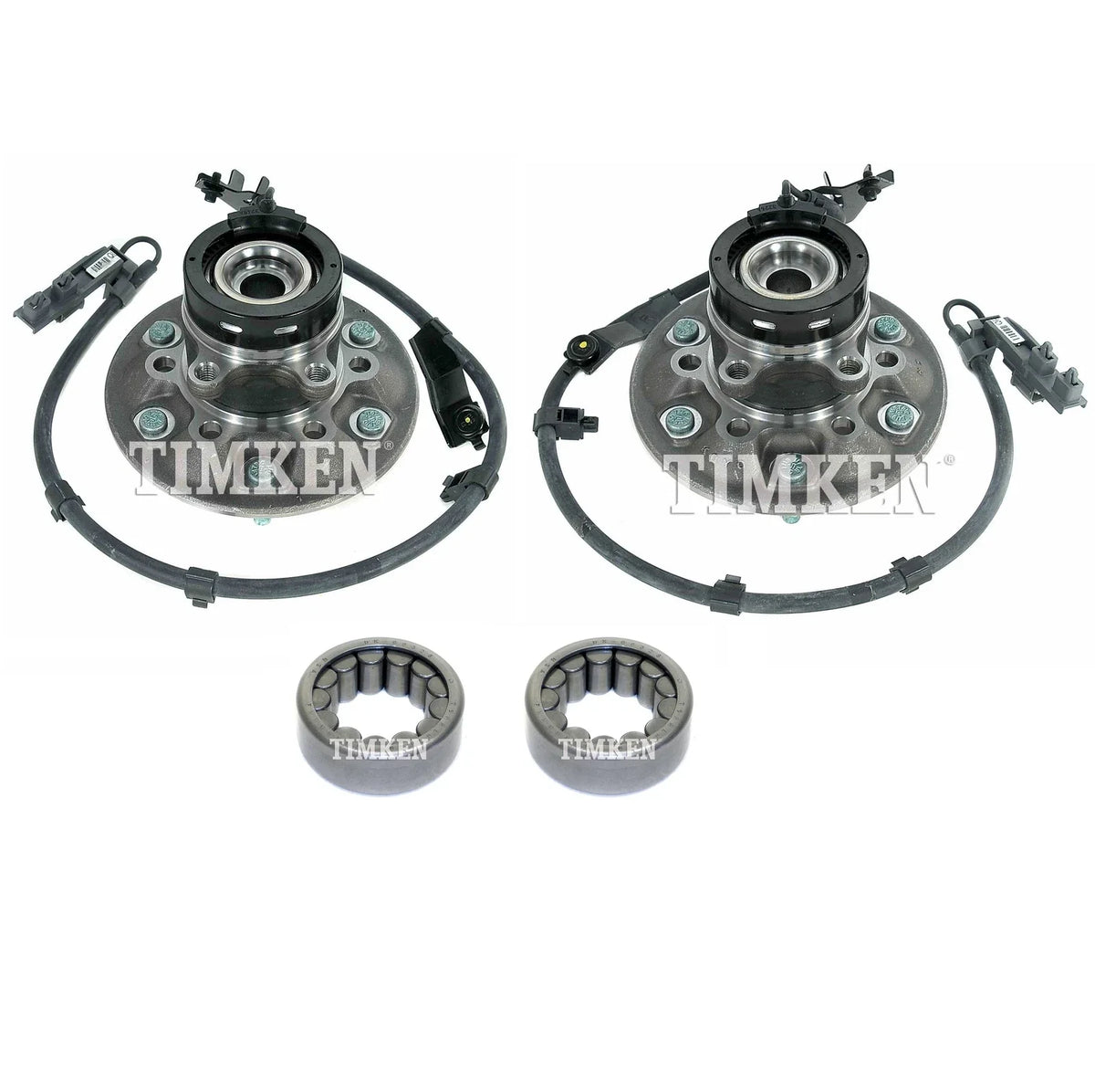 Front and Rear Wheel Bearings & Hubs Kit for Colorado Canyon i-290 (2004–2012)