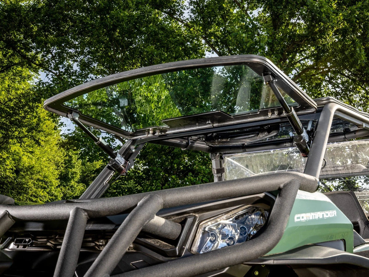 Maxdrive Power Flip Glass Windshield for Can-Am Maverick Sport (2019–2023)